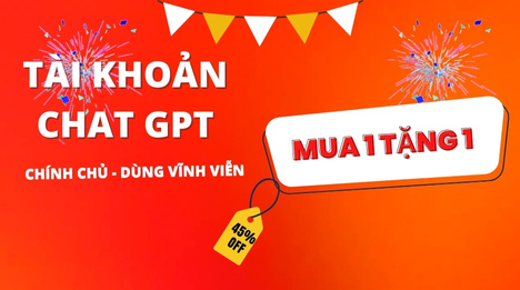 mua tài khoản chat gpt