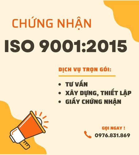 	Đăng ký Tư vấn ISO 9001 - Chứng nhận ISO 9001 - Giấy Chứng nhận Các loại ISO Uy tín, Trọn gói